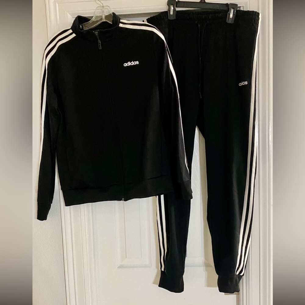 Adidas two piece set -Jacket/Lg, Pants/Xl